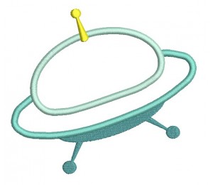 Stickdatei - Ufo Appli